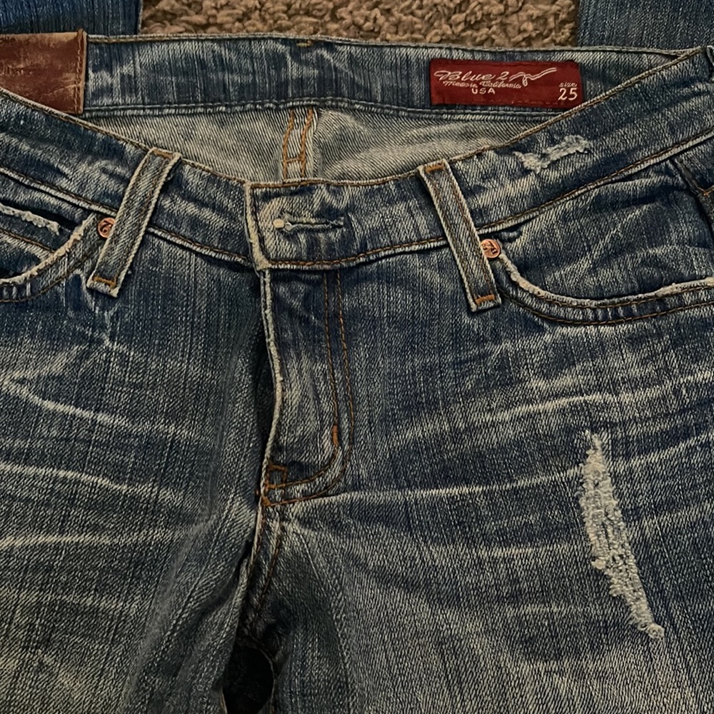 Blue 2 bootcut Jean - Picture 3 of 3